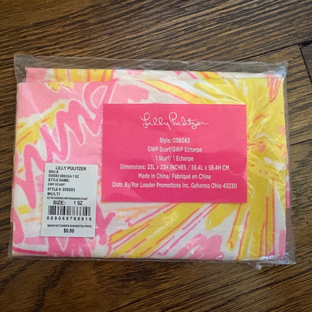 Lilly Pulitzer scarf